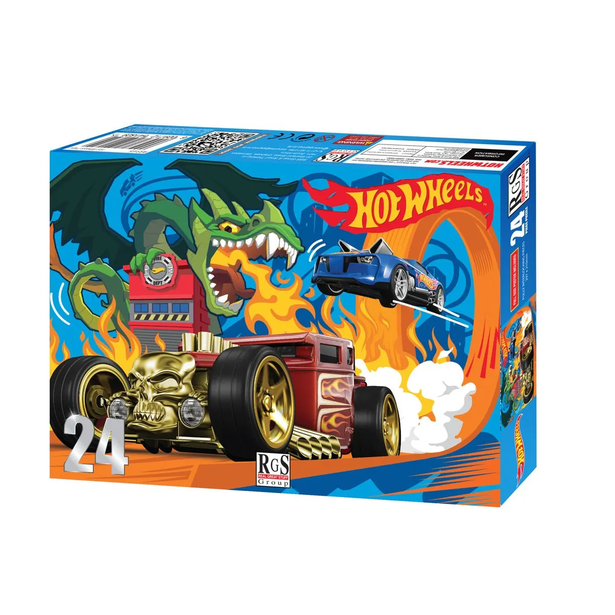RGS Group Hot Wheels City Creatures 24 Piece Jigsaw Puzzle