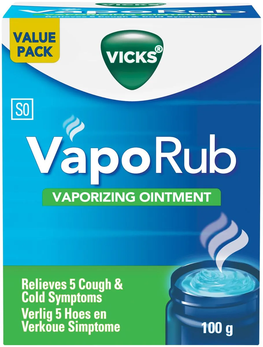 Vicks Vaporub Vaporizing Ointment 100g