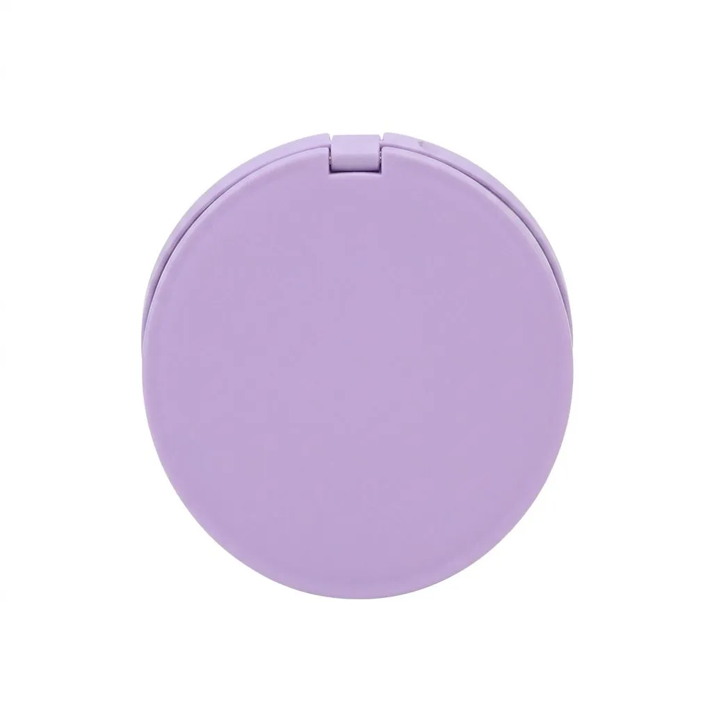 Matte Designed Compact & Portable Mirror - Purple