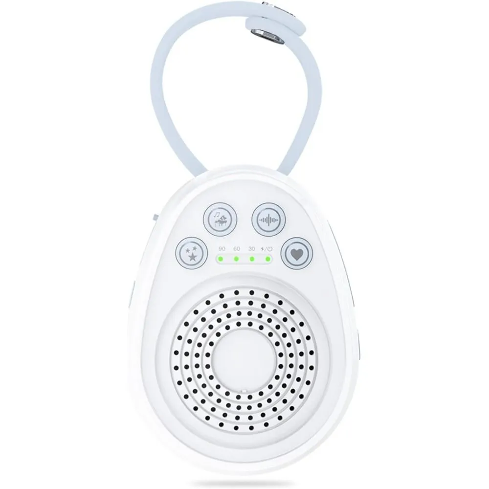 White Noise Generator, Portable Sleep Sound Machine With 20 Soothing Sounds