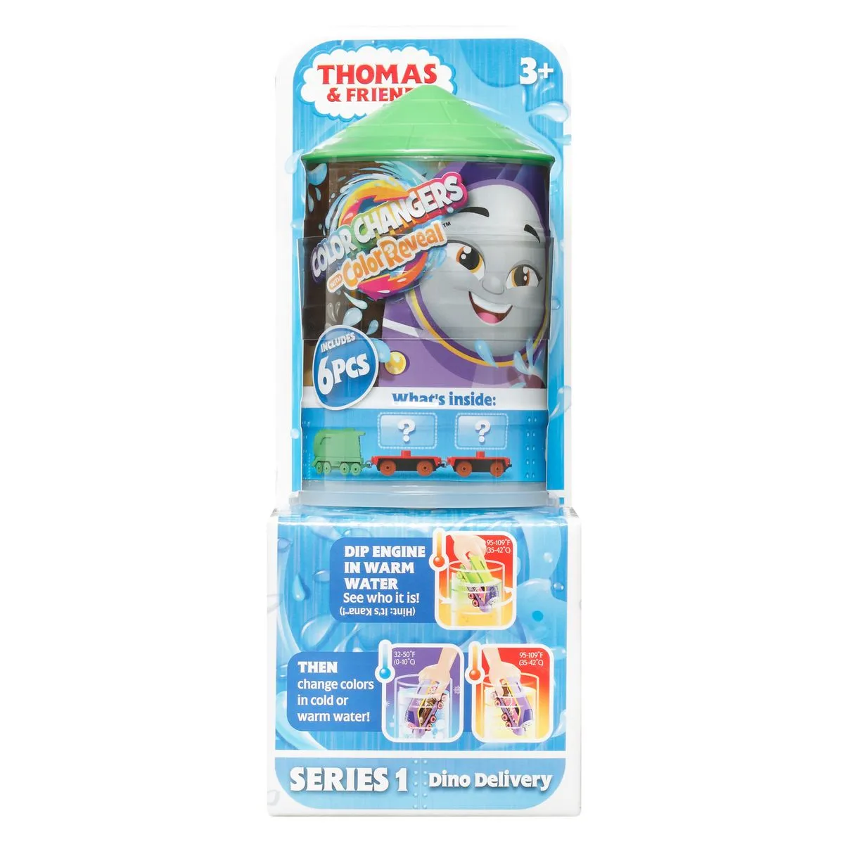 Thomas & Friends Colour Reveal Surprise & Delight Sets - Dino Delivery Kana