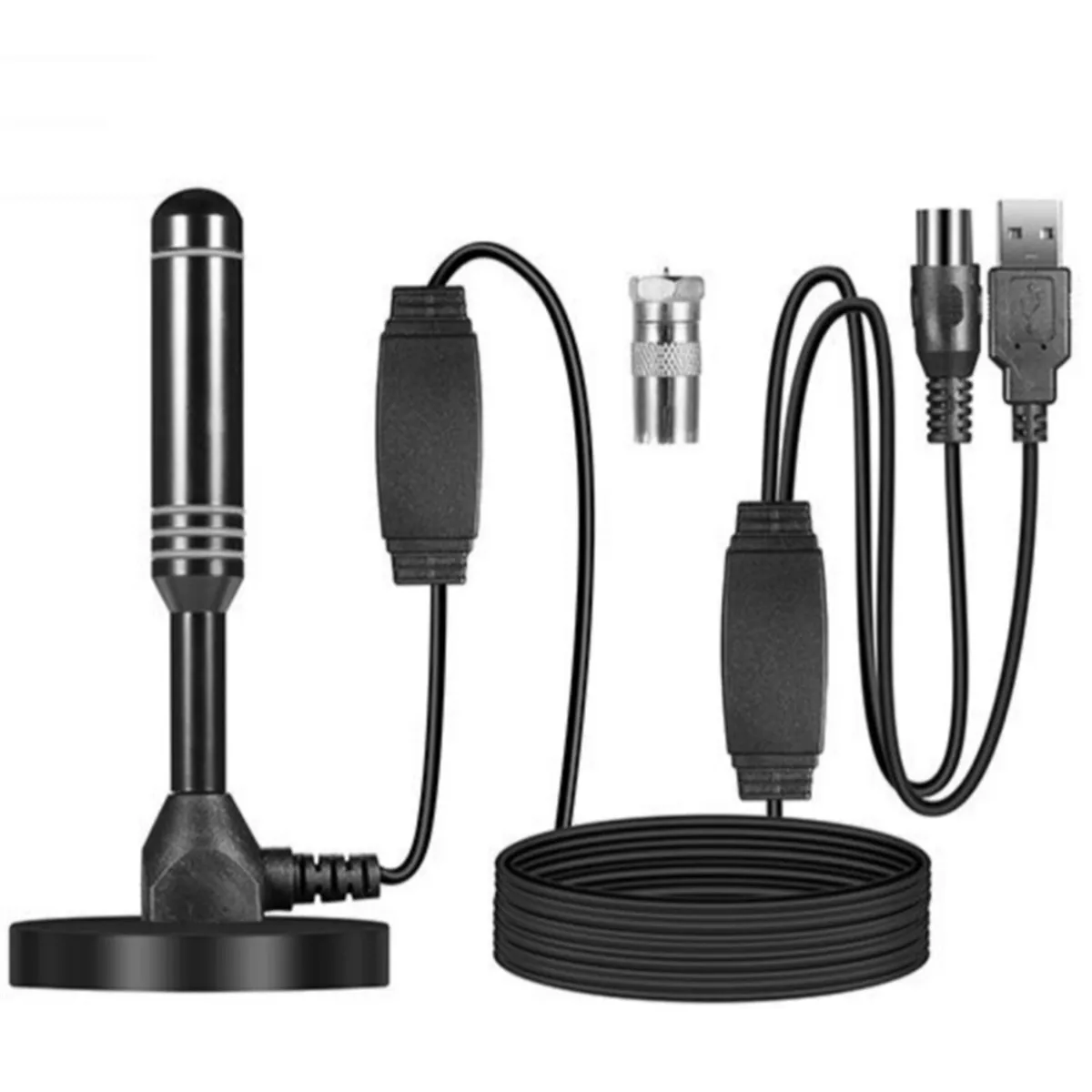 HD Digital TV Antenna 37dB High Gain Amplified HD TV Antenna, B