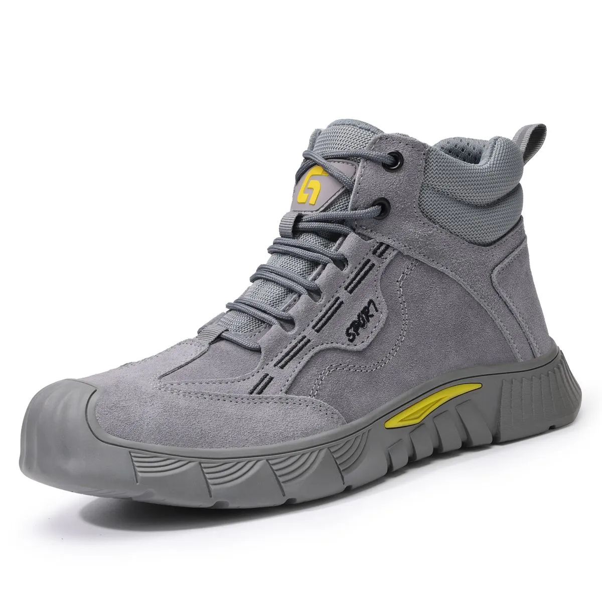 GUYISA Safety Shoes boots Anti-Smash, Anti-Puncture, Durable and Stylish