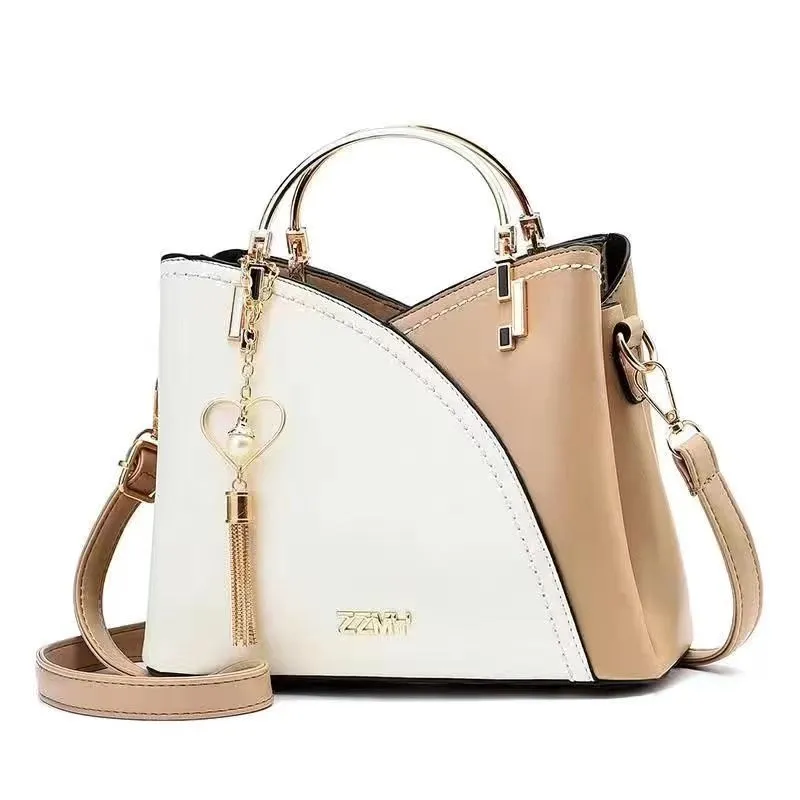 Womens Handbags Purses Shoulder Bag Large Capacity Pu Leather Bag-Gold