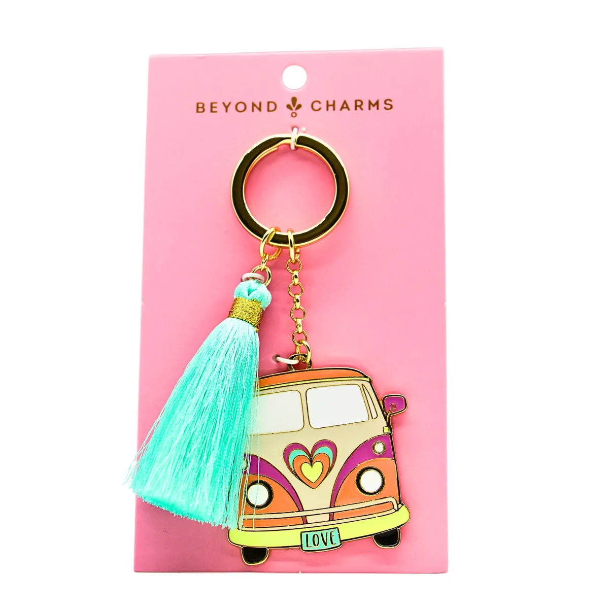 Charm Keychain - Combi Van