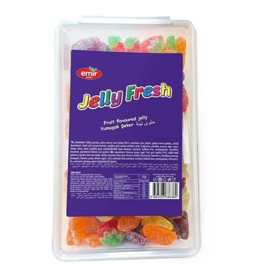 Emir Jelly Fresh Fruit Flavored Jellies x 100