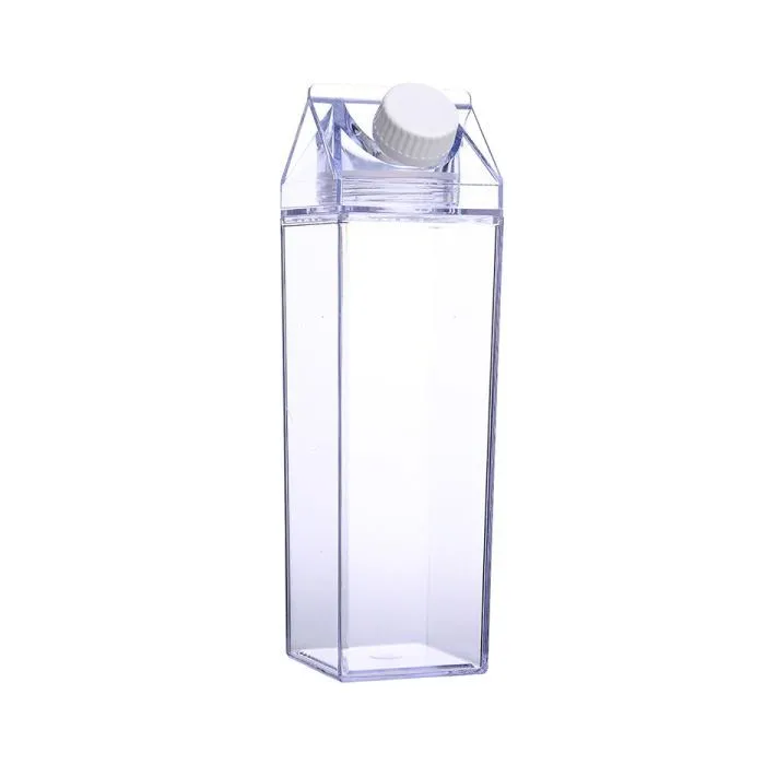 1-Liter Plastic Milk Carton Bottle