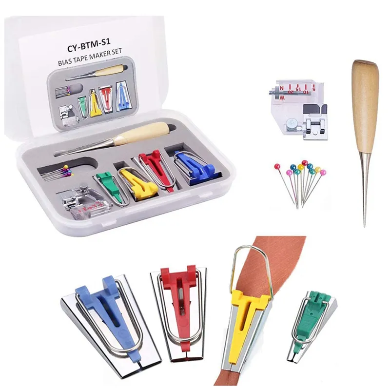 11Pcs Sewing Machine Accessories Diy Quilting Tools Tape Maker Set
