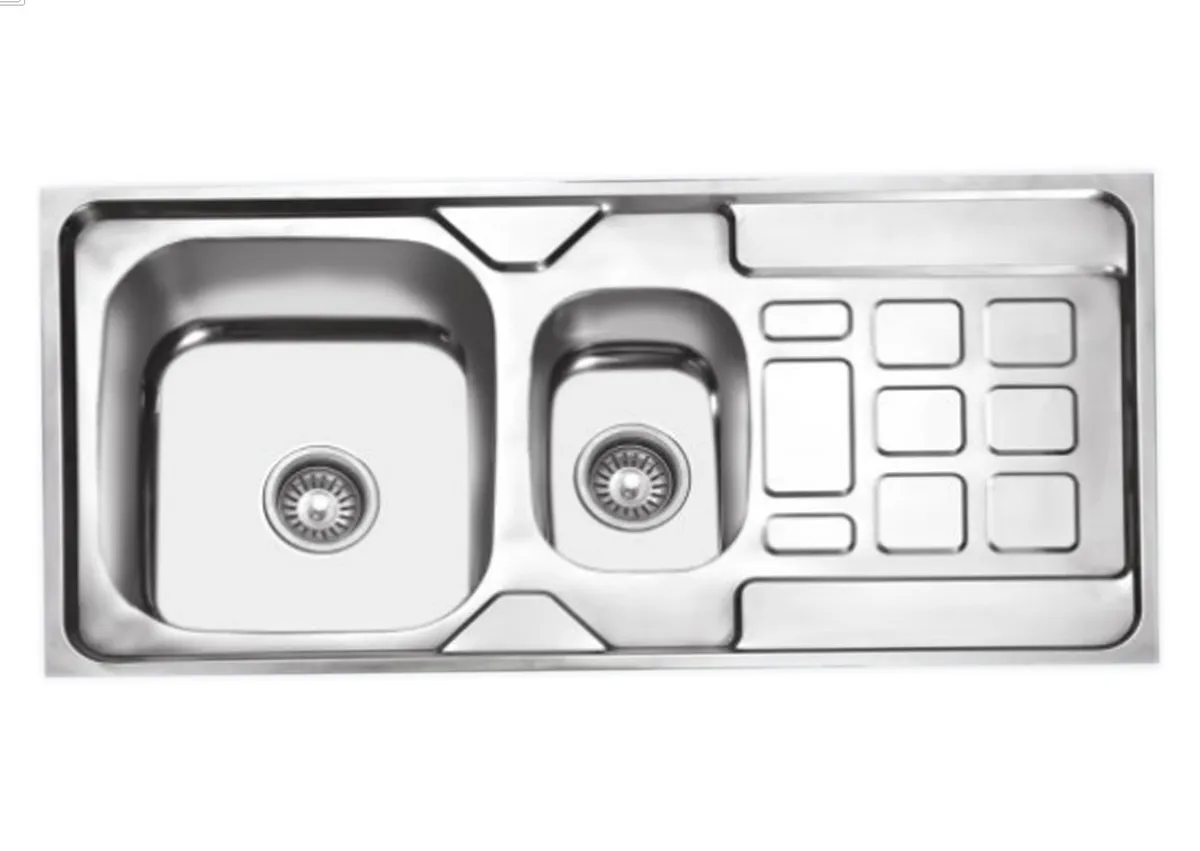 Sillago Chona Double Bowl With Panel Sink