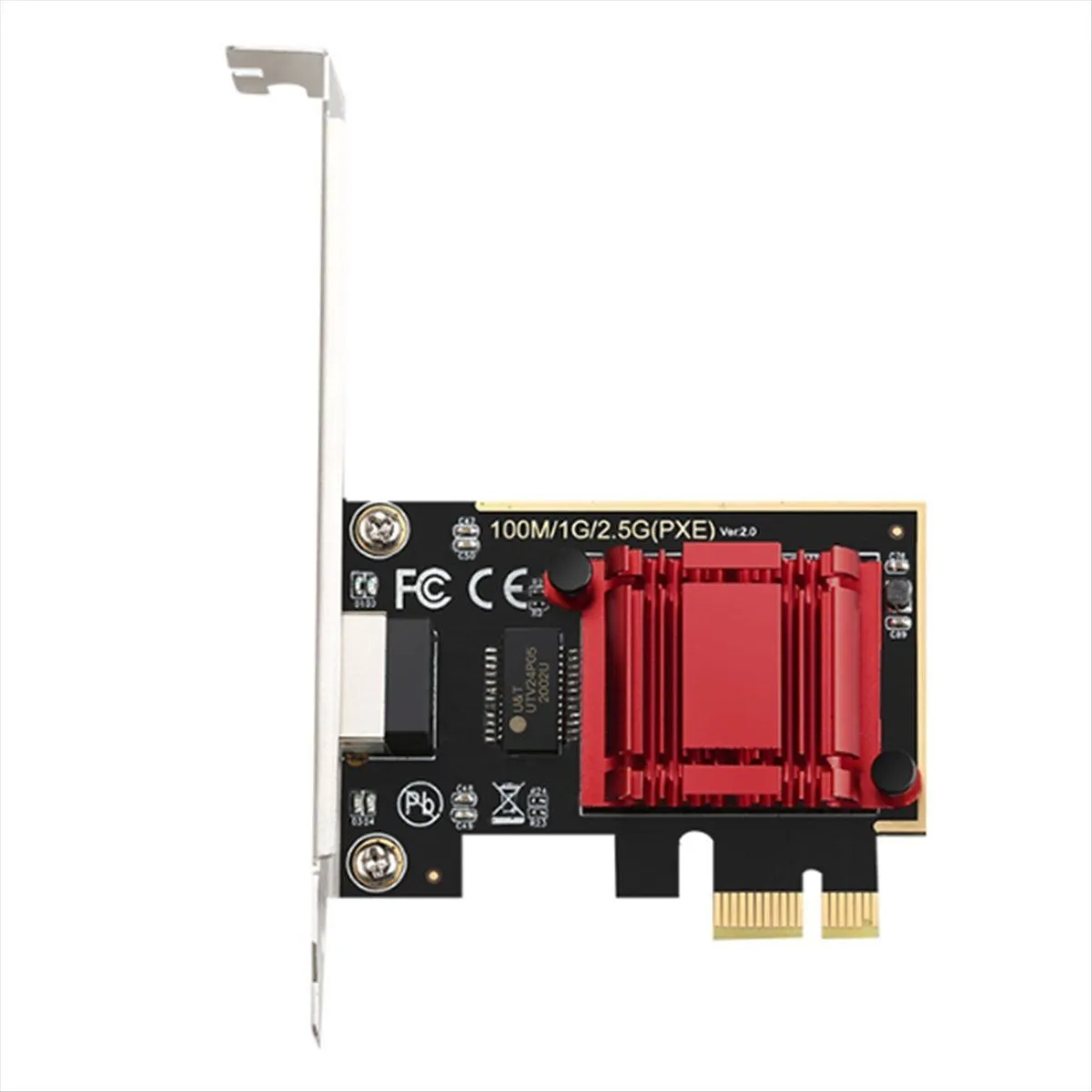 2 5G Pci-E To Rj45 Gigabit Network Card Rj45 Lan Controller Adapter