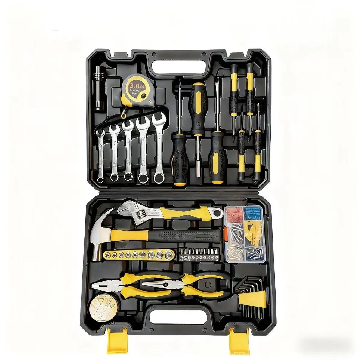 88-Piece Portable Household Multi-Functional Toolbox