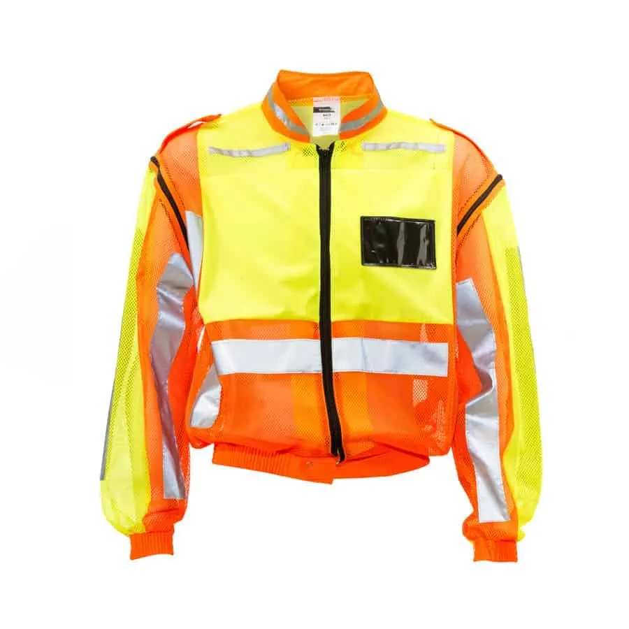 Dromex Two Tone Reflective Jacket with Detachable Sleeves