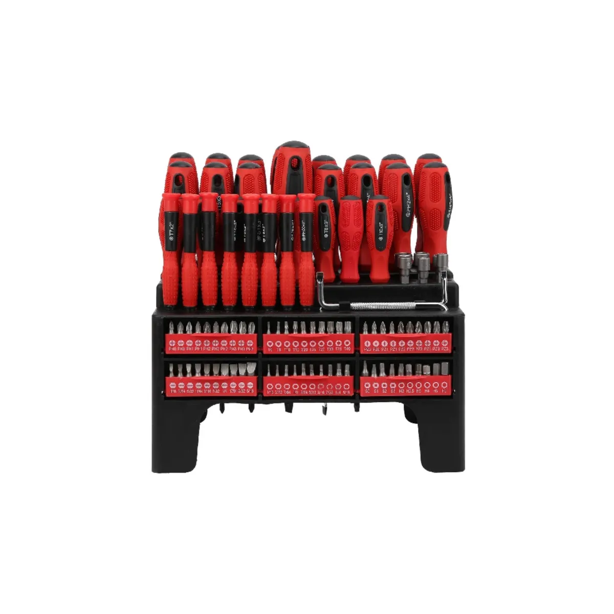 100-Piece Drill & Screwdriver Bit Set - Essential Tool Kit for Repairs