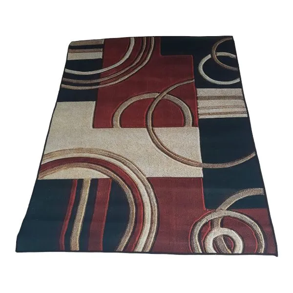200cm by 150cm - Modern 3D Geometric Design Area Rug - FF21