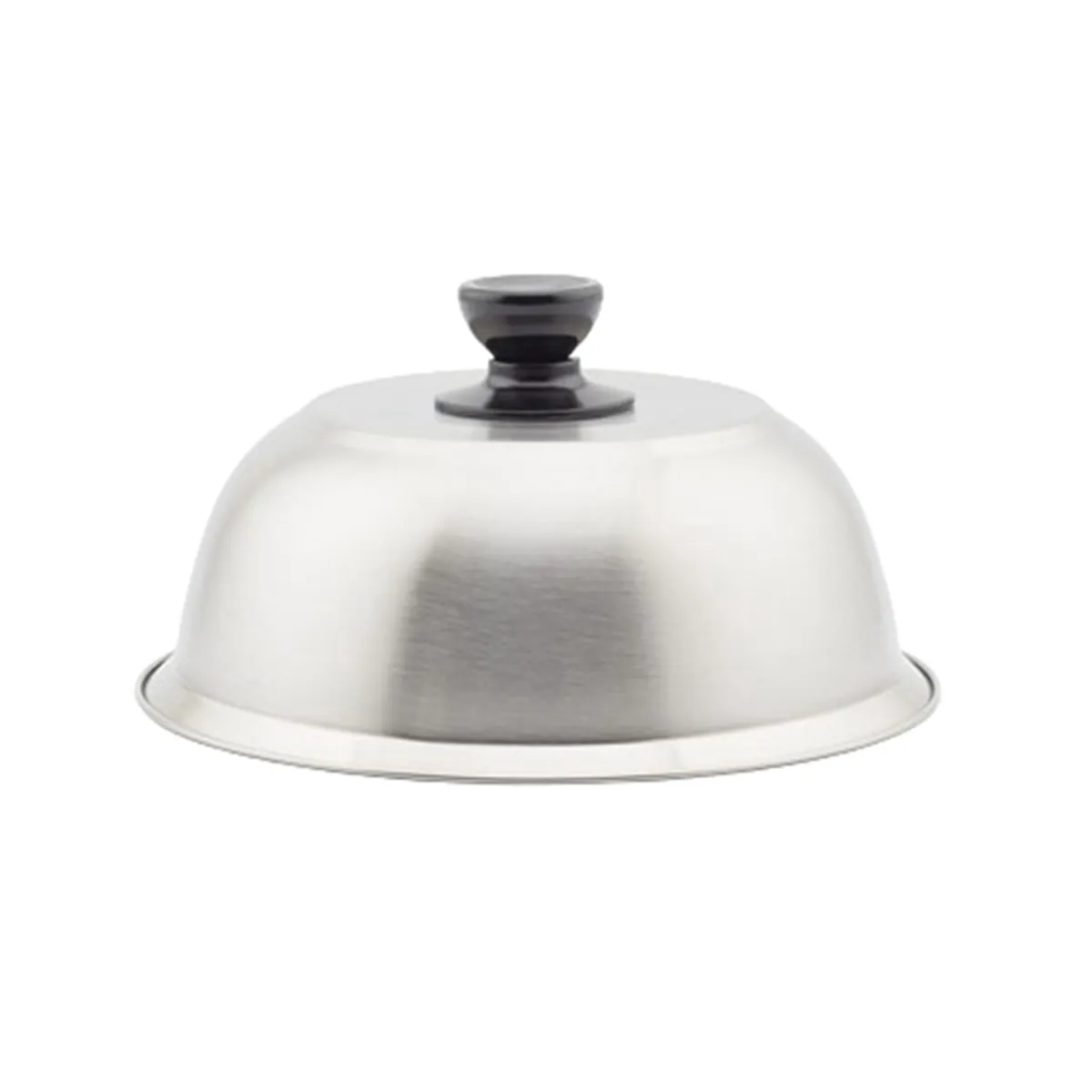 Grill Dome Cover Stainless Steel Burger Cover Round Pot Lids Cover for Cook