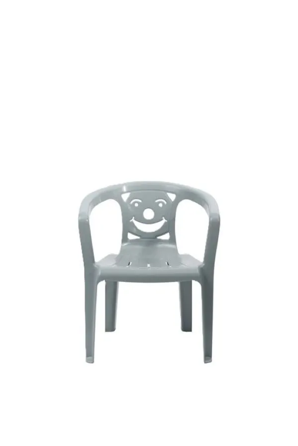 Kids Smiley Plastic Chair Pack Of 2