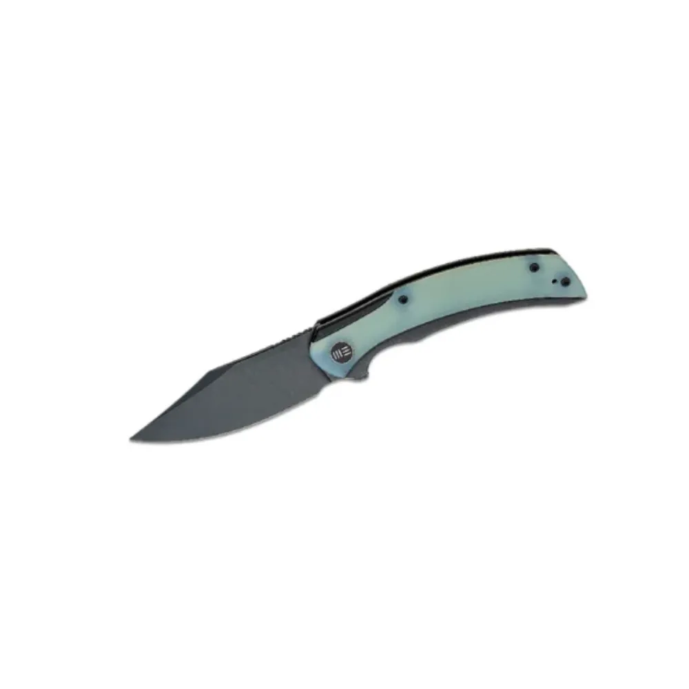 WE19022F-4 Titanium Handle Black/Natural With G10 Inlay Pocket Knife