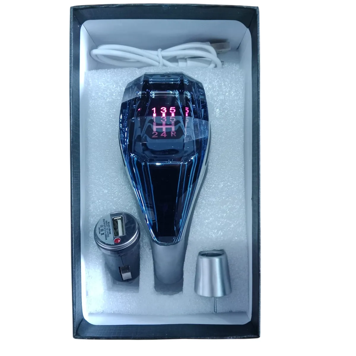Universal Crystal LED Gear Knob For 5 Speed