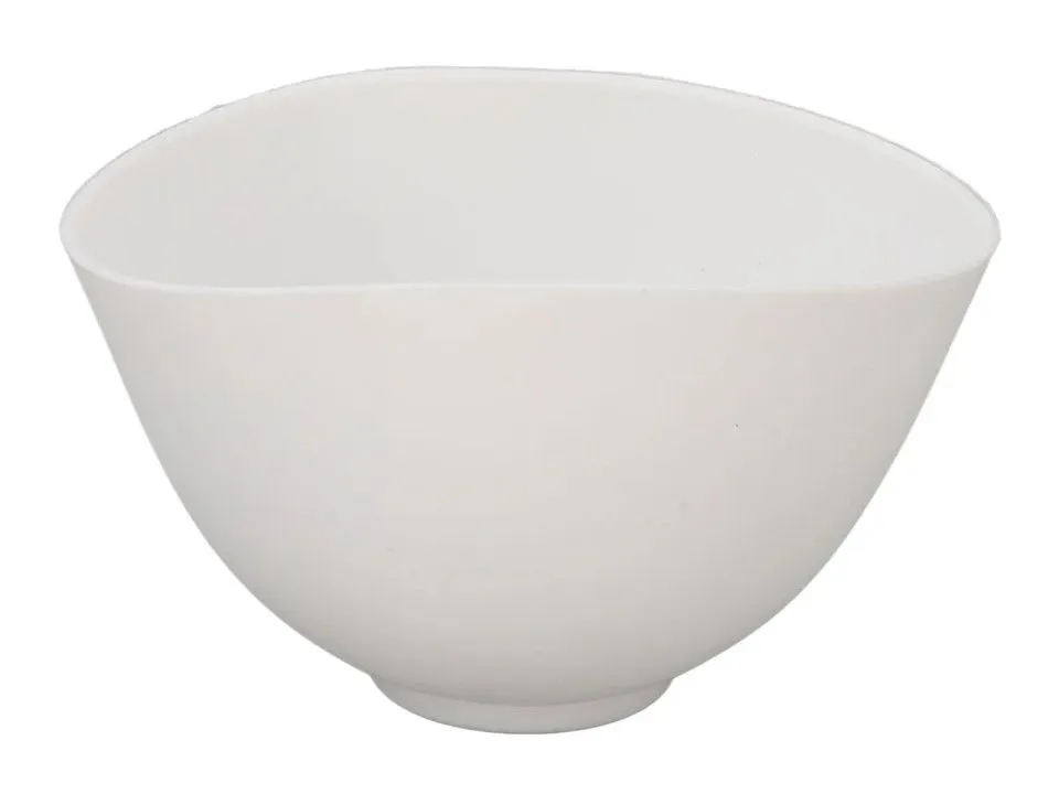 Silicone Mask Bowl White - For Face Masks Or Hair Masks - Easy Cleaning
