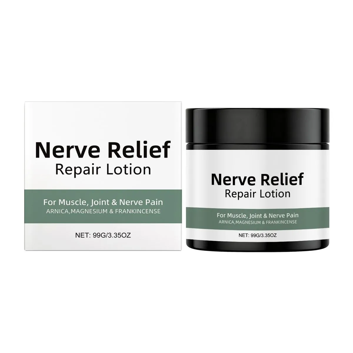 Nerve Cream Lotion, Moisturizing Body Cream,Natural Soothing For Joint Knee - 1pc