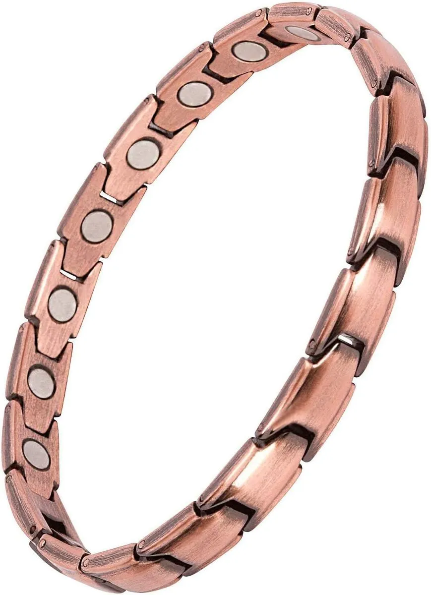 Copper Bracelet for Women Pure Solid Copper Magnetic Bracelets