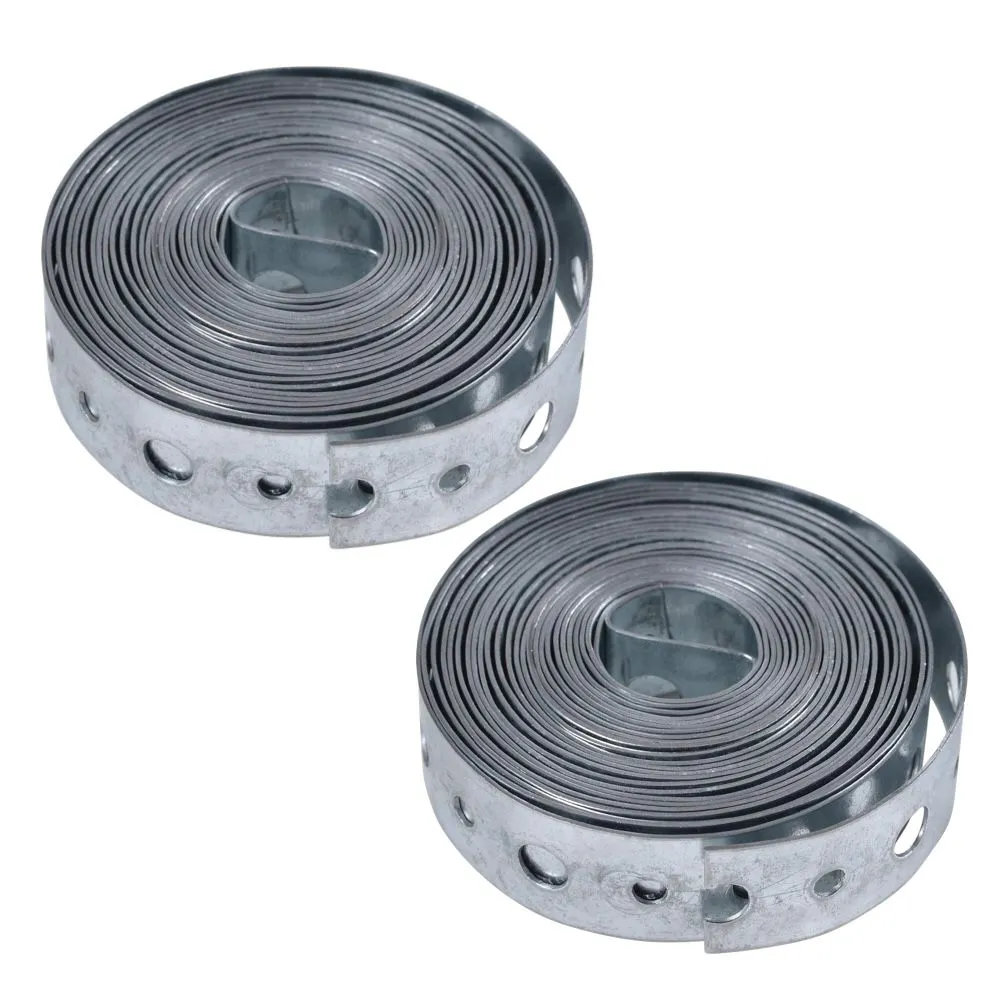 DIY Tool Plumbing Stainless Steel Galvanized Hanger Strap (3m) set of 2