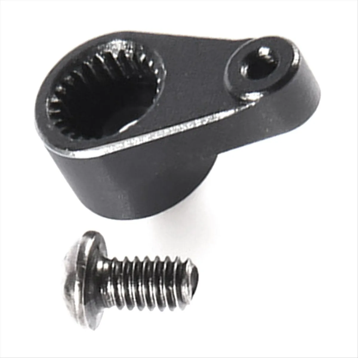 RC Car Accessories, DIY Metal Steering Gear Arm Drift Car for AFRC D2114 D2