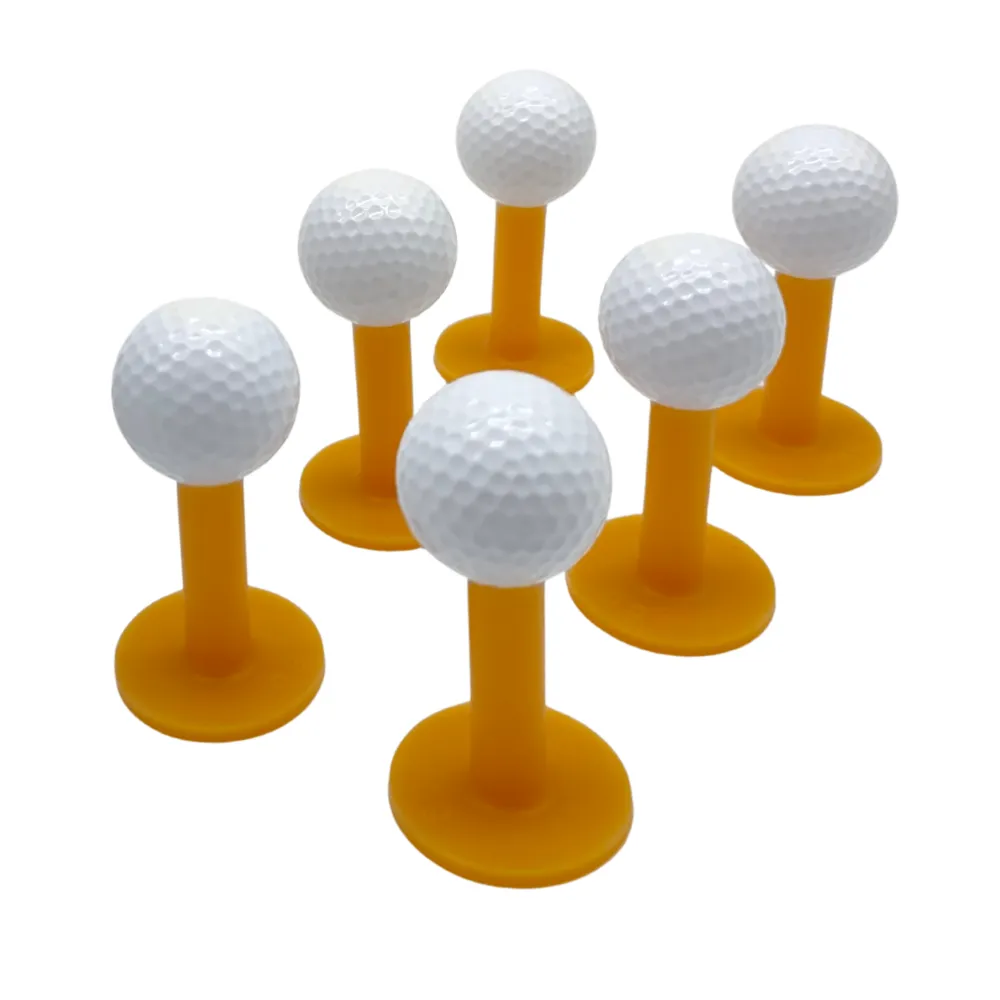 6 Pieces Golf Ball & Tee Practice Set for Indoor & Outdoor Use