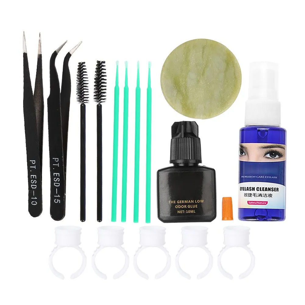 Eyelash Extension Kit Compatible with DIY Grafting Tool Set