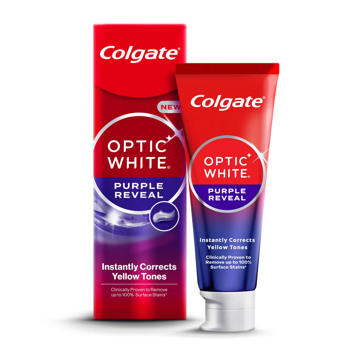 Colgate Optic White Purple