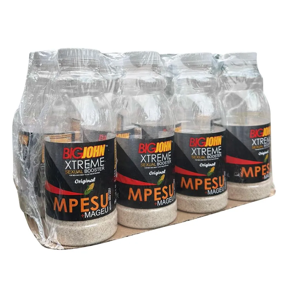 BigJohnXtreme Mpesu Mageu - Herbal Libido & Performance 500ml - 12 Bottles