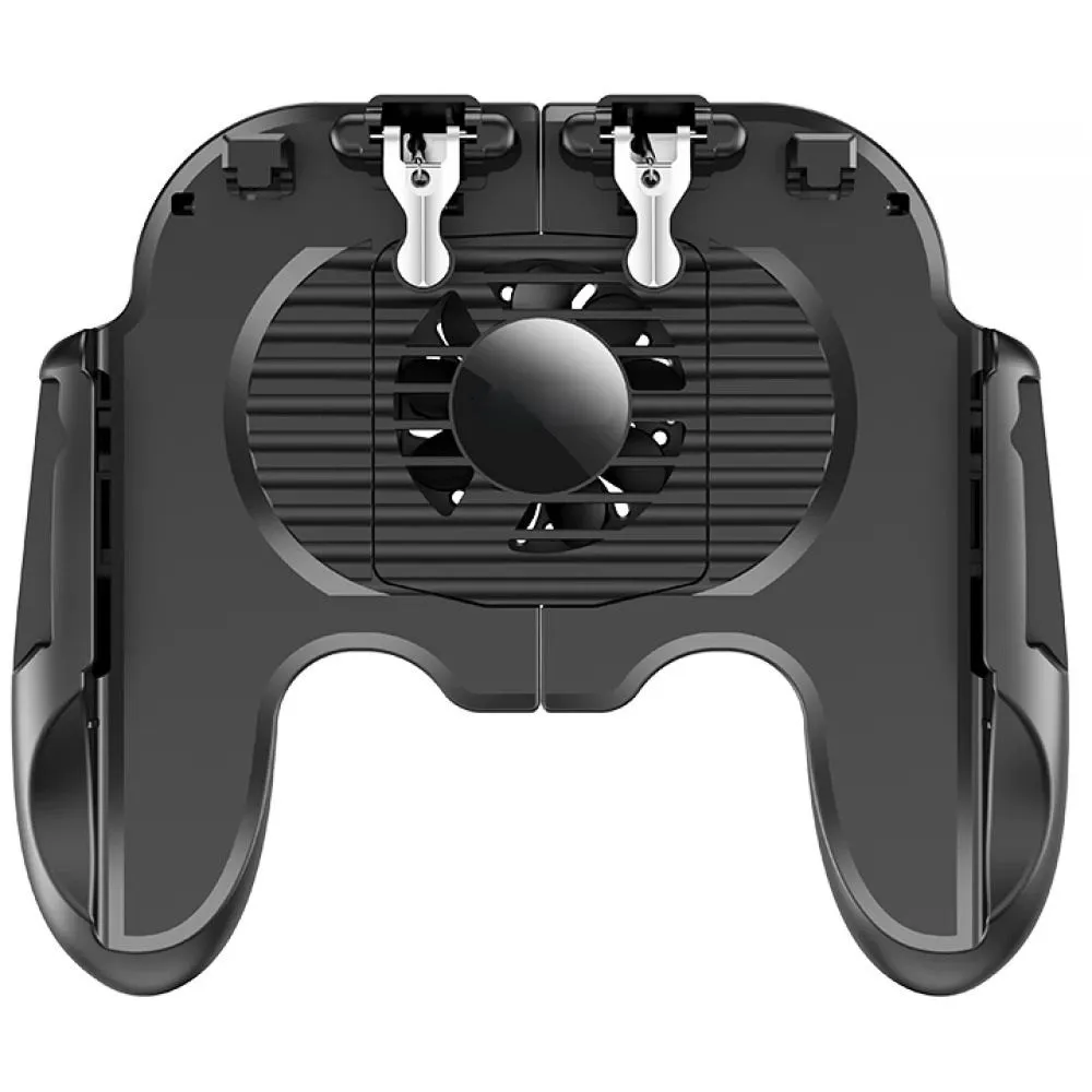 Mobile Gaming Cooling Controller Grip with Fan - PUBG & FPS Trigger Handle