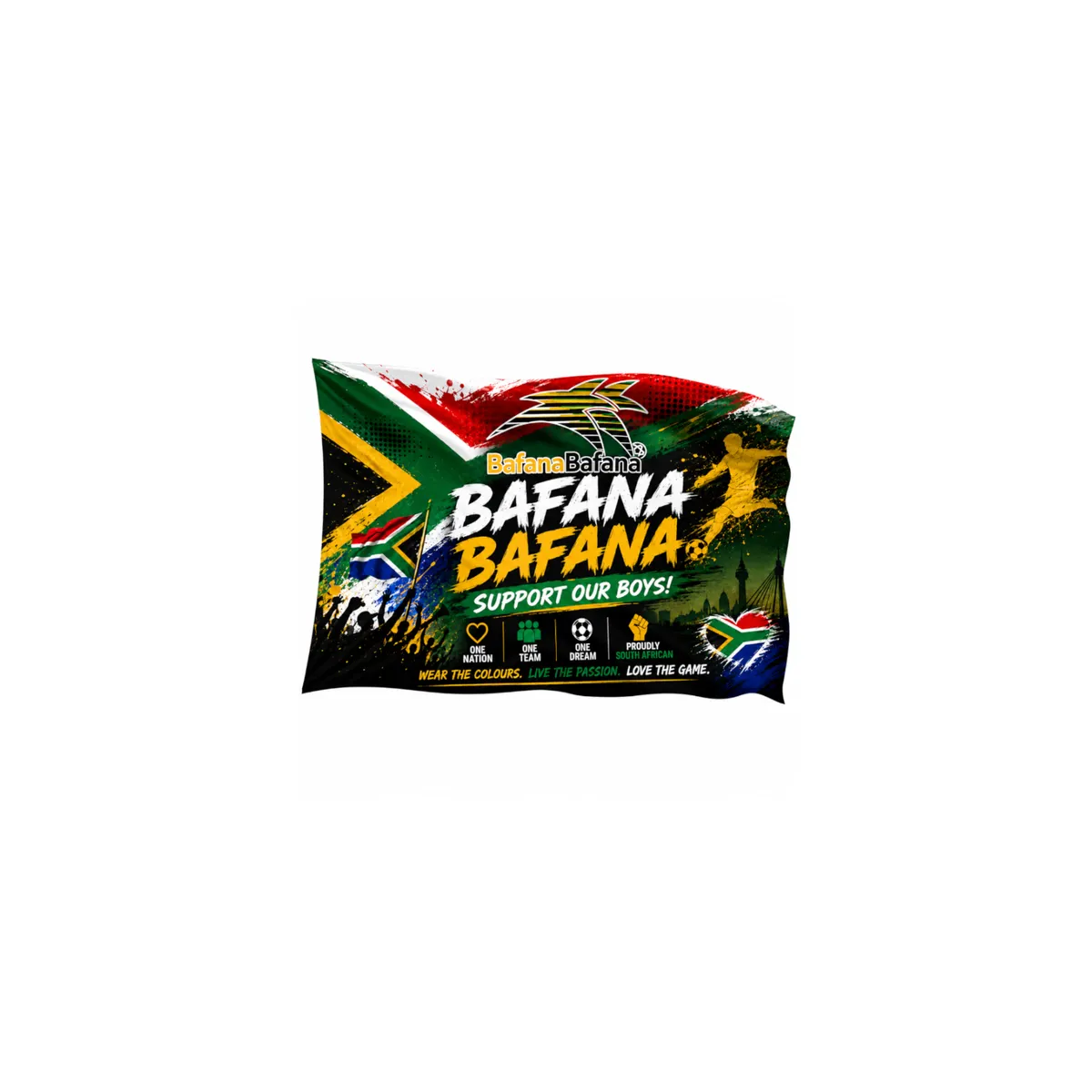 Sports Flag - Bafana Bafana - Small
