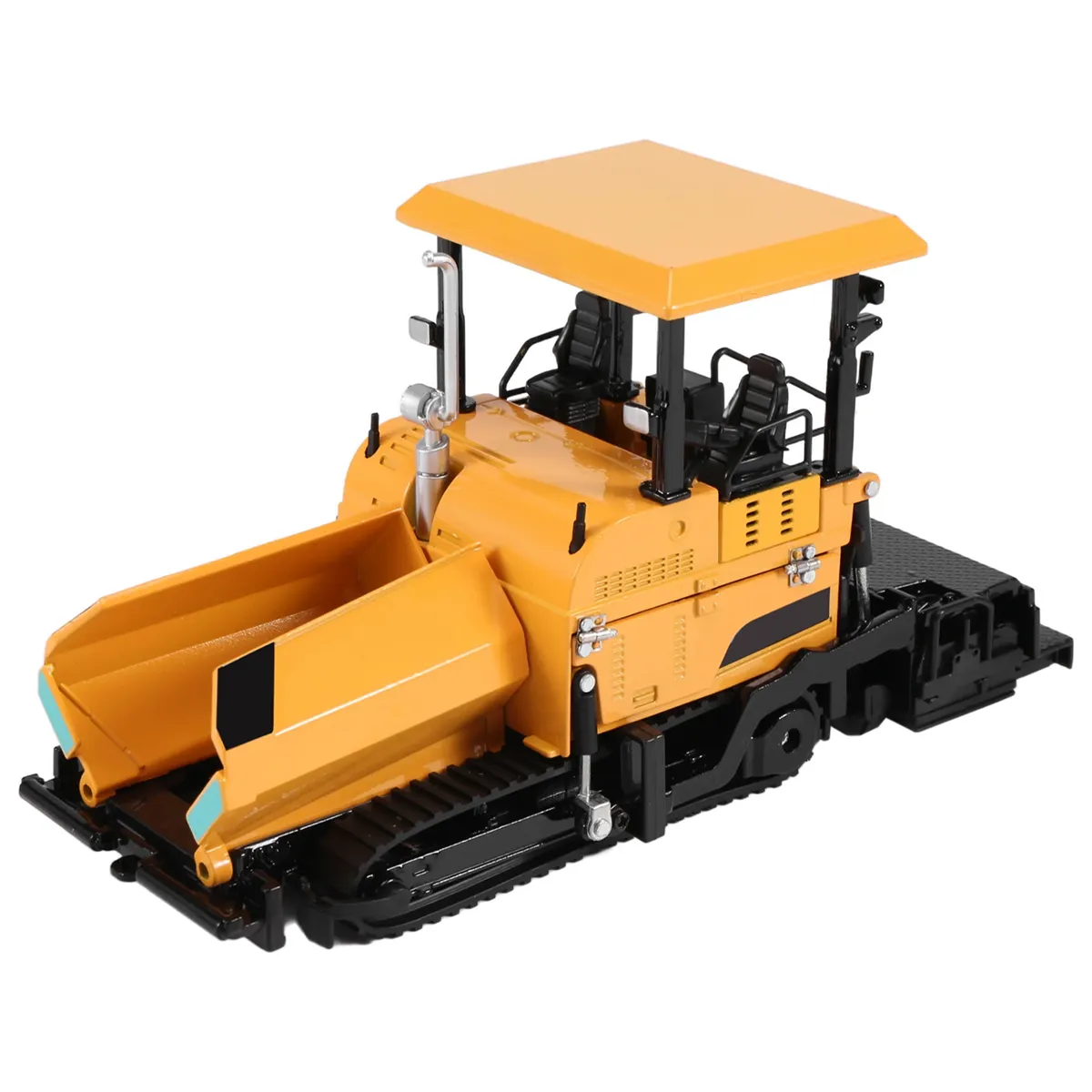 Alloy Diecast Paver Machine Highway Construction Truck 1:40,Yellow