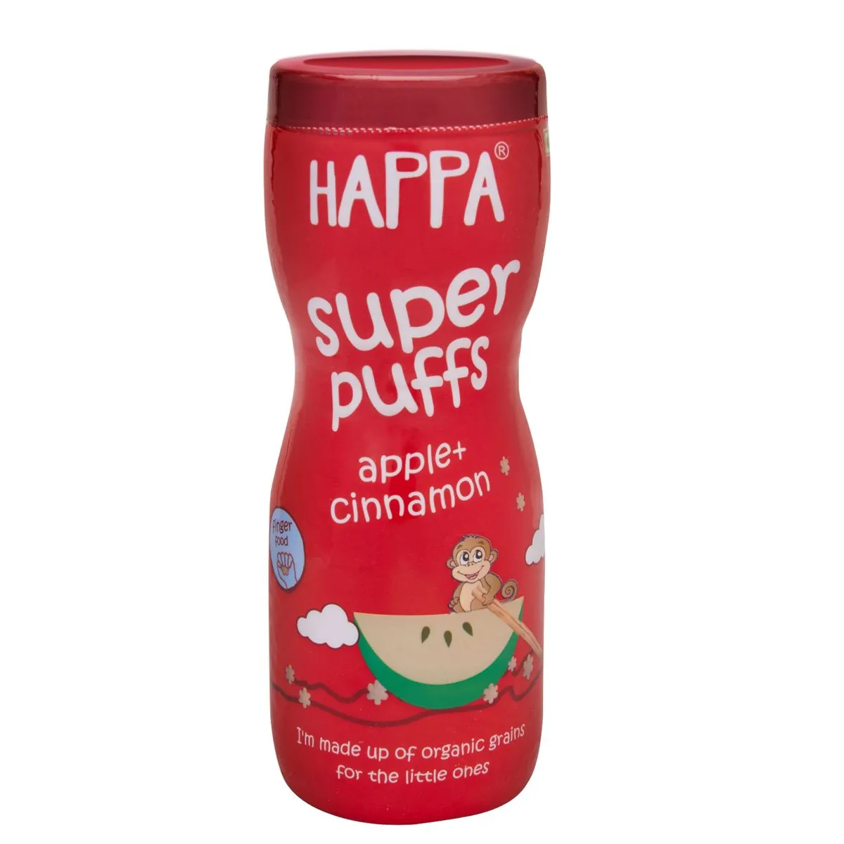 Happa Multigrain Apple & Cinnamon Melts Super Puffs 40g