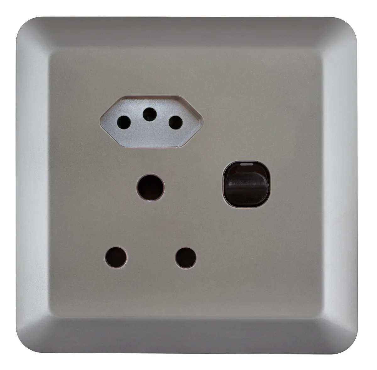 Single Socket 16Amp + Euro Socket 4x4