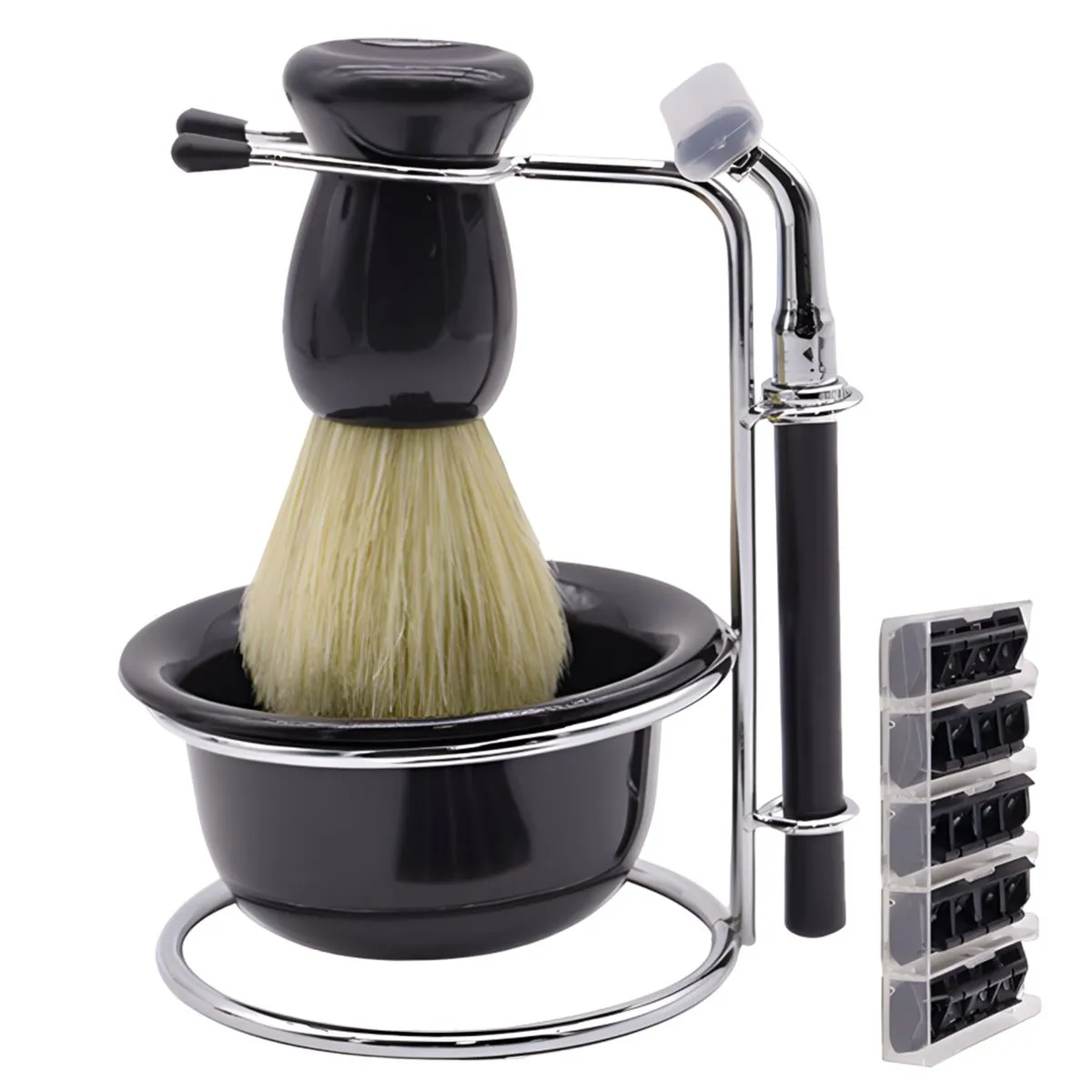 Men's Manual Razor Sets 4 in 1 Men's Shaving & Grooming Shaving Travel Sets