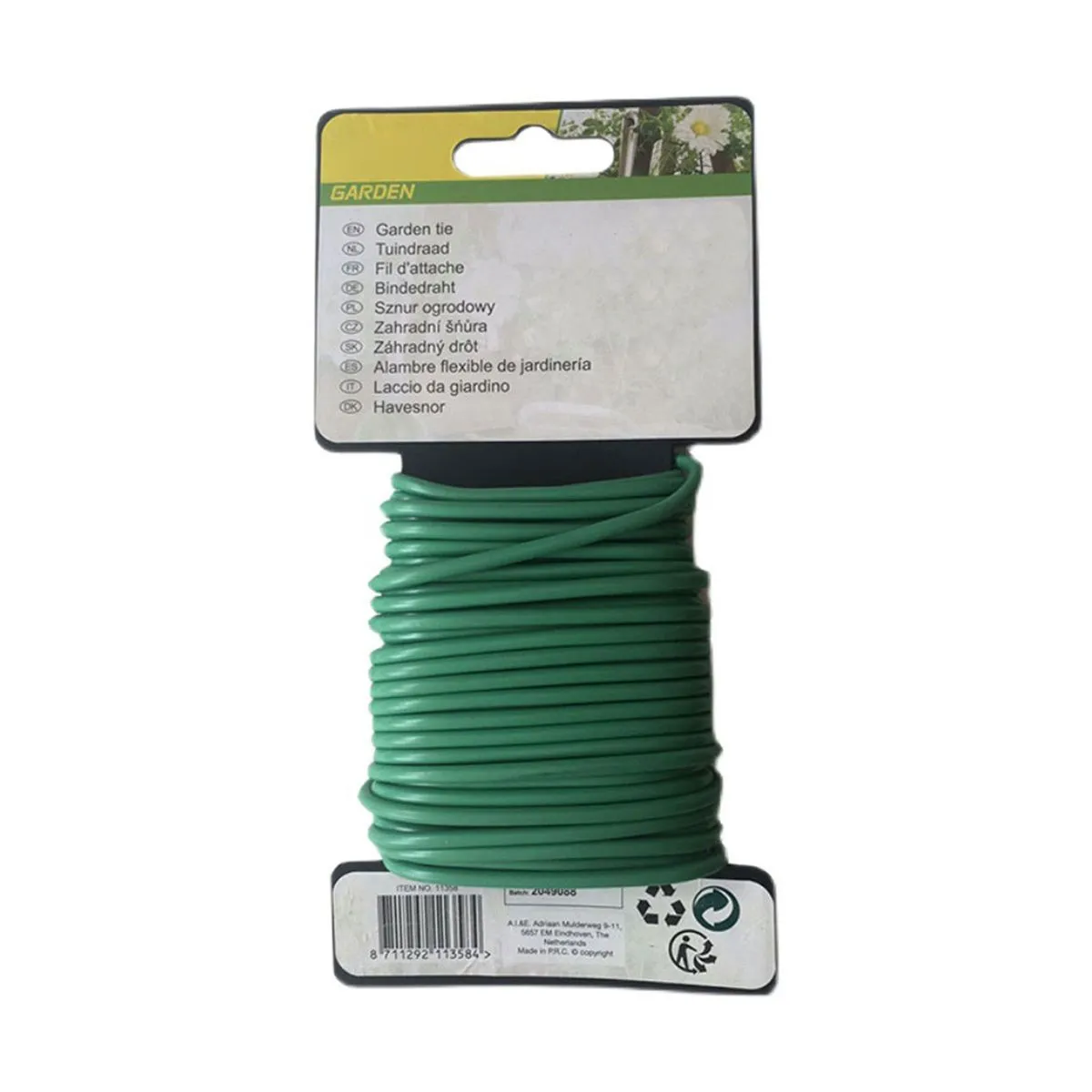 10m Thick 3.5mm Green Coated Wire For Vegetable Vines