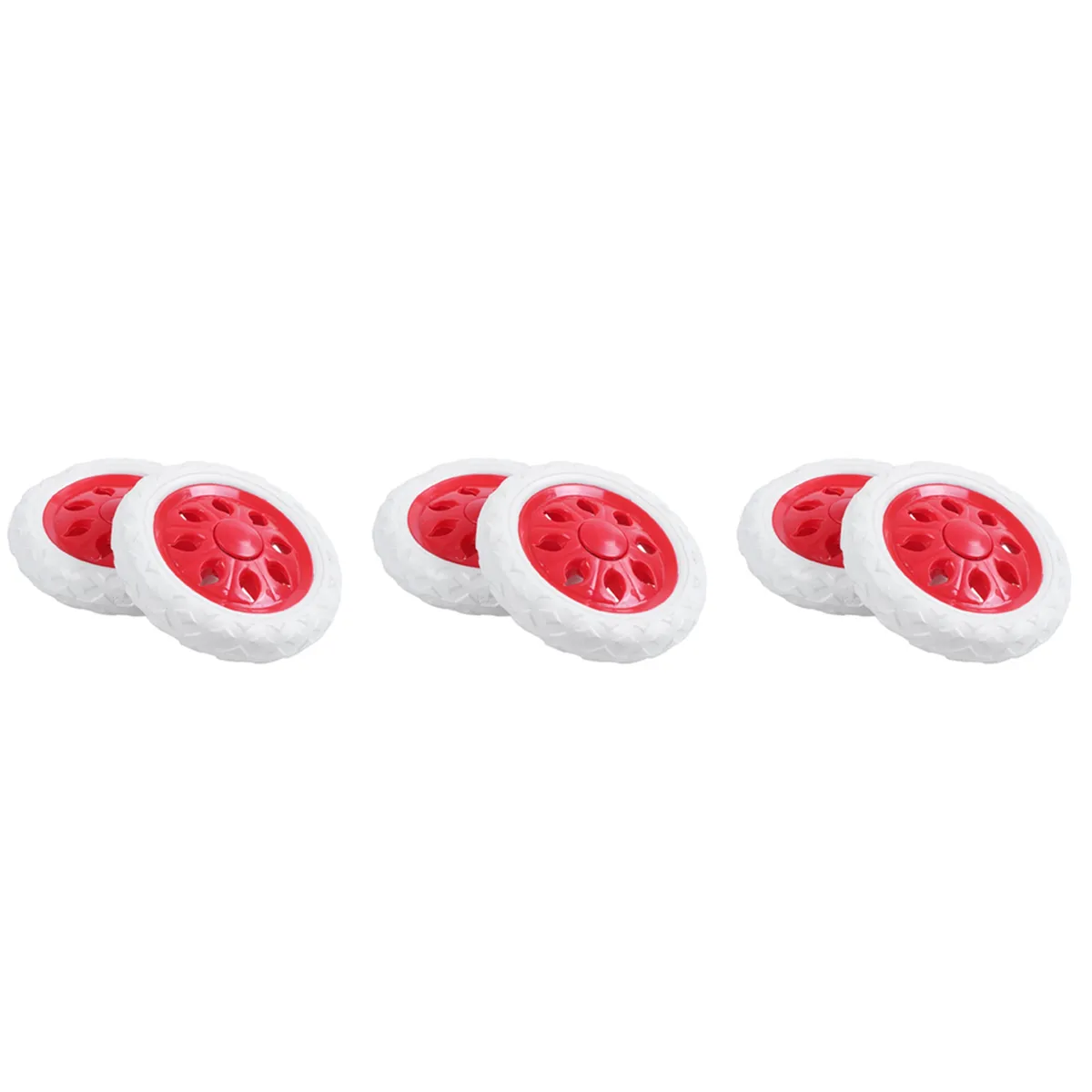 6 Pcs Wheel Shopping Service Cart Stool Caster Replacement