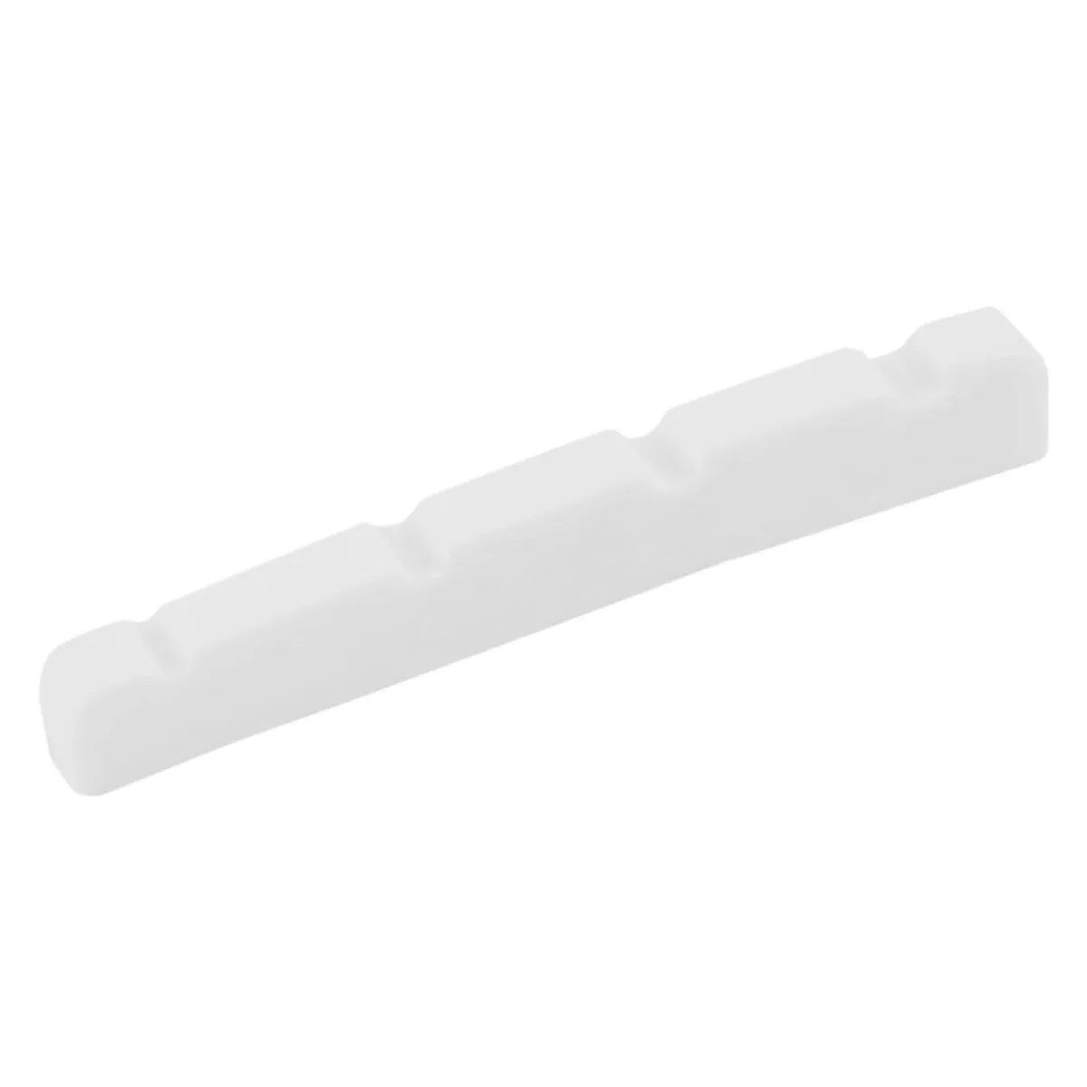 Slotted Curved Bone for 4 Strings Fender Jazz Bass, 4.2x3.2x4.6/4.6mm