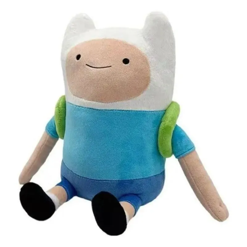 Adventure Time Plush Toys: Finn, Jake, & BMO Characters - Gift - Blue