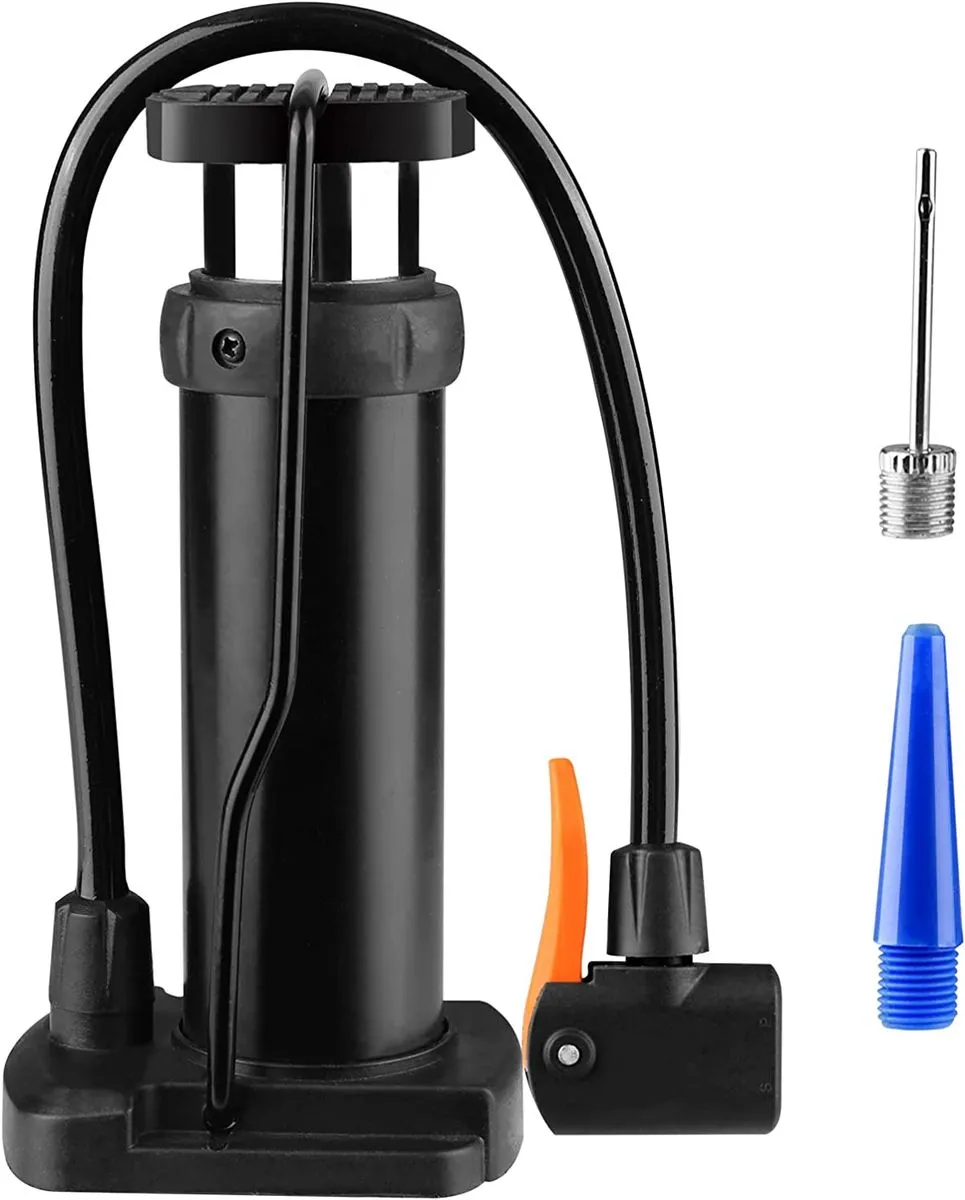 Hubbe Mini Portable Bike Pump - Black