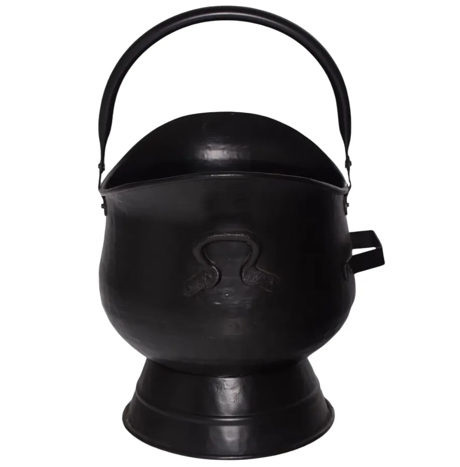 Traditional Iron Coal Bucket