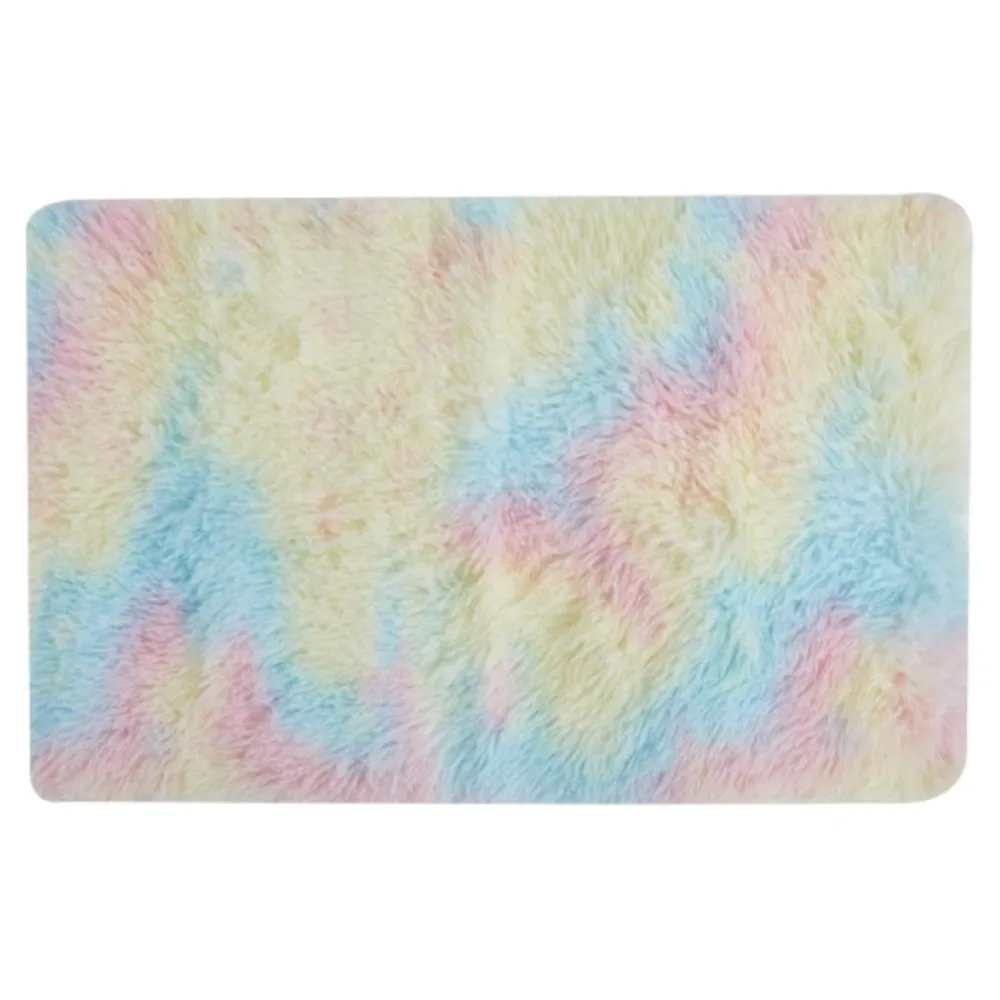 Home Decor Carpets Rainbow Plush Rugs for Bedroom Super soft