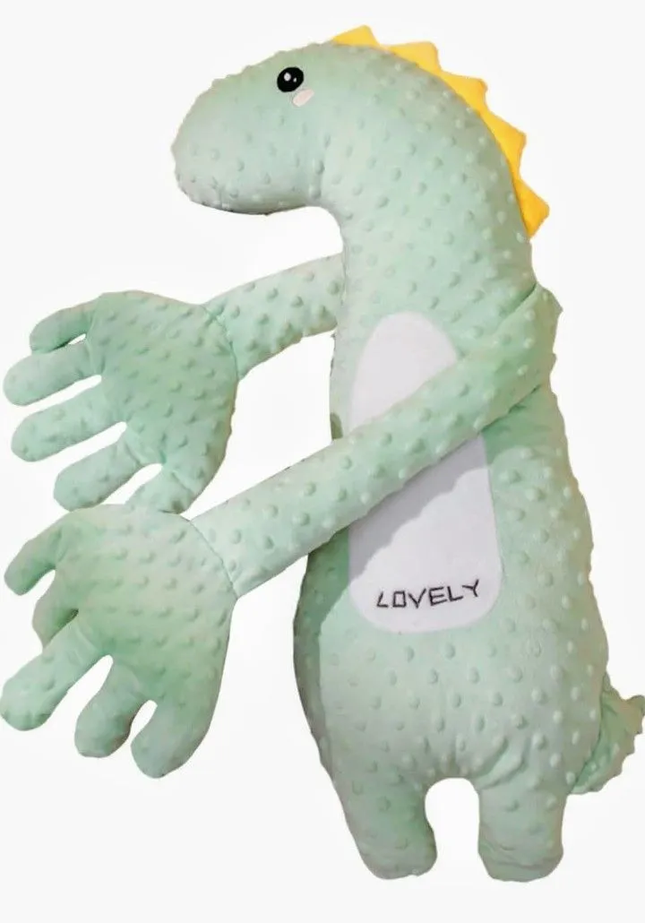 Baby Soothing Patting Palm Hand, Ergonomic Nap Aid Teddy - Dino