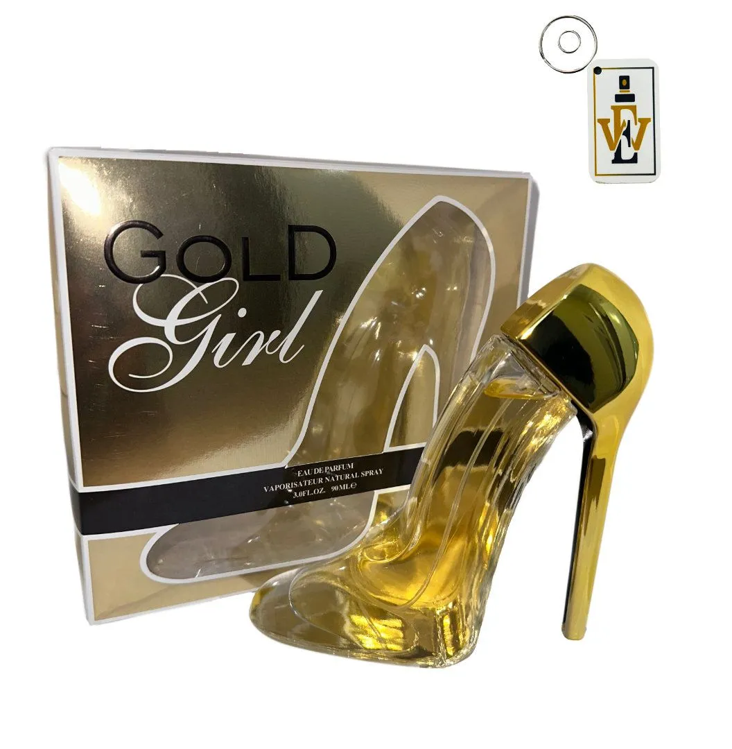 Gold Girl - 90ml By Lovali Fragrances & Keyring Combo