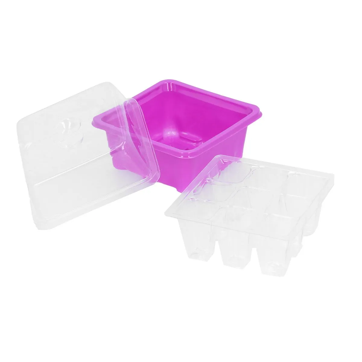 2Pieces Purple Nursery Planters