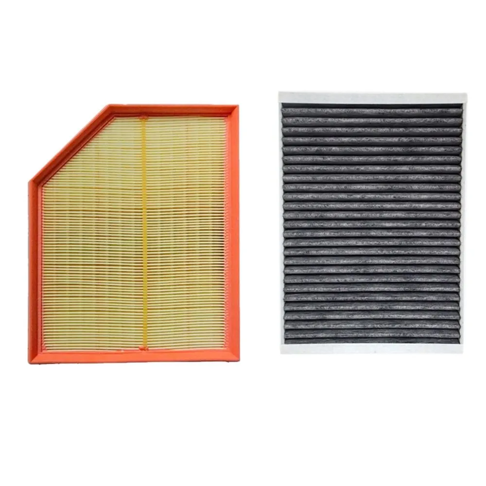 Car Air Filter+Cabin Filter Set Car Accessories Compatible with Volvo