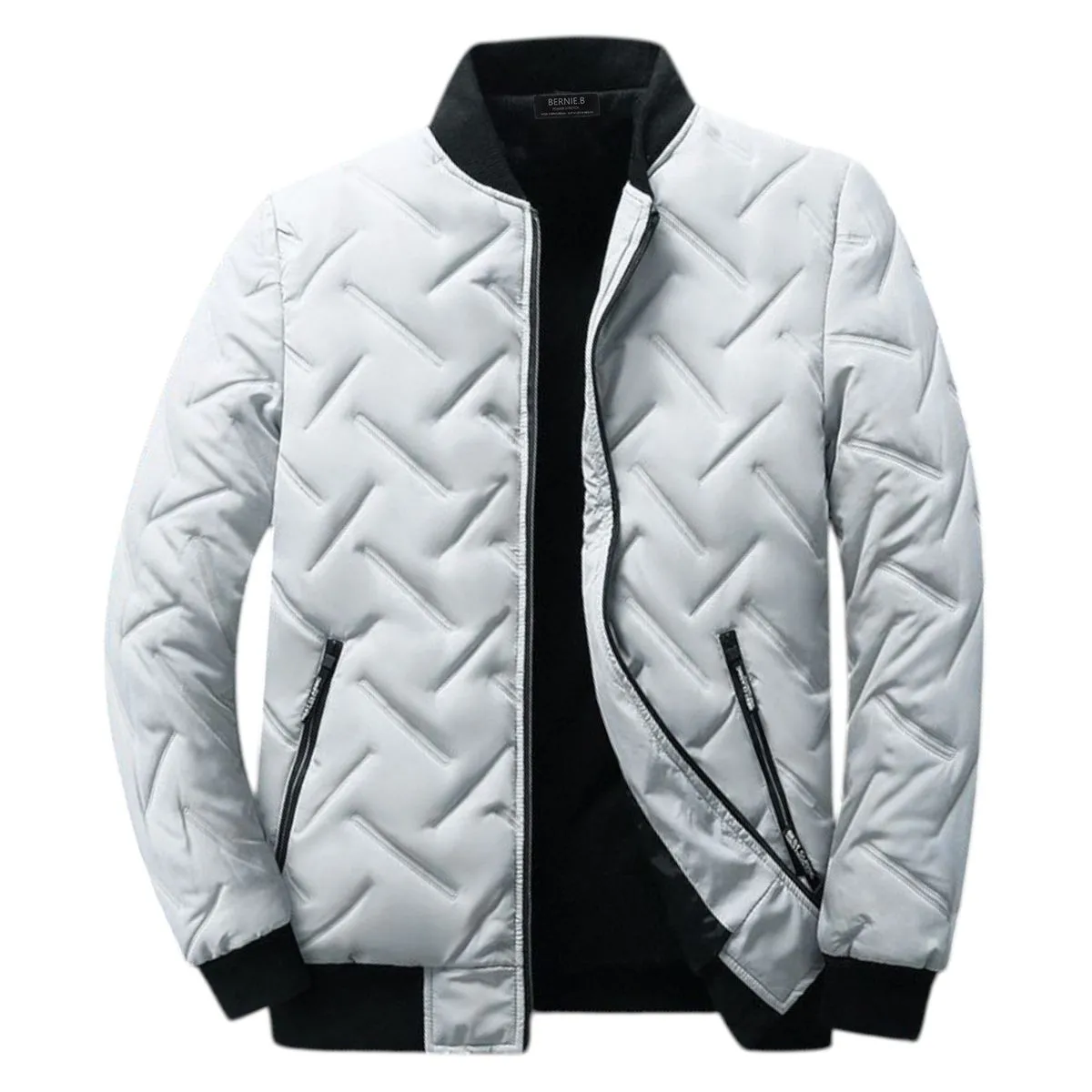 Winter Jackets For Men Men's Coat - Light Grey