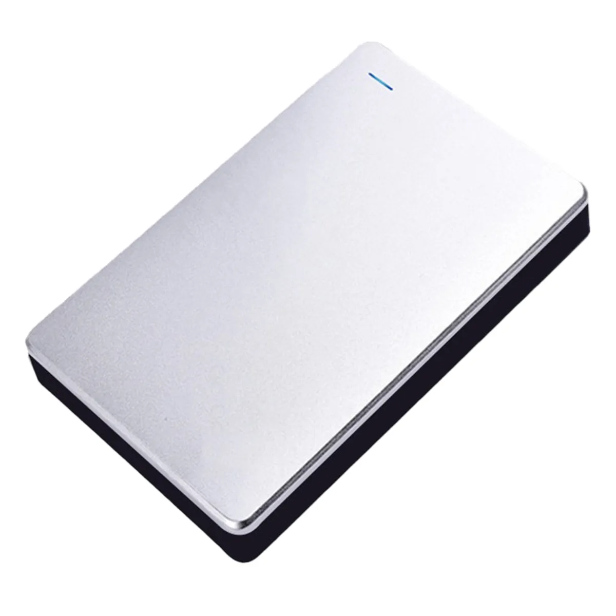 External Mobile Hard Disk Usb 3.0 1Tb for Laptop Desktop Pc Silver